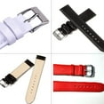 thumbnail image 4 of Watch Band Strap, PU 18-24mm Flat Pin Buckled Adjustable Leather Wristband Wristwatch Bands Replacement Accessories (Coffee 24mm), 4 of 5