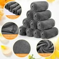 thumbnail image 3 of Ameha Fleece Blanket Bulk Pack of 14 For Wholesale, Wedding Guests, Favors, Homeless Adult Washable Winter Blanket Warm Cozy 60x80 Twin Silver, 3 of 11