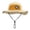 1-Yellow817, variant on Byoo Quick Dry Bucket Hat for Toddler Boys Logo Accented Outdoor Fishing Toddler Hats