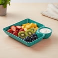 thumbnail image 4 of Separator Serving Dish Reusable Dipping Plate For Dumplings And Fruit Tray 4 Piece Toaster Oven Set Heavy Aluminum Cookie Sheet Rectangular Cake Pan Nonstick Wire Rack for Half Sheet Pan Wire Rack Pan, 4 of 4