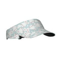thumbnail image 2 of Yiaed Rabbit And Star Print Sport Sun Visor Hats Adjustable Empty Top Baseball Cap Cotton Ball Caps for Women and Men, 2 of 5