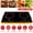 Black Double Burner, variant on Moclever 3500W Portable Electric Single Burner, Infrared Electric Cooktop Hot Plate with LED Display 12 Power & Temperature Levels 0-3H Timer, Black