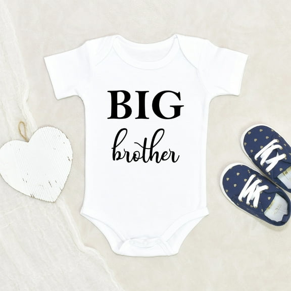 Newborn Baby Clothes - Cutest Big Brothers Baby Clothes - Pregnancy Announcement Baby Clothes