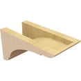 thumbnail image 5 of 5"W x 10"D x 5"H Wide Olympic Rough Cedar Woodgrain TimberThane Corbel, Primed Tan, 5 of 6