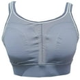 thumbnail image 3 of BIMEI Mastectomy Pocket Sports Bra for Women High Impact Molded Fix Cup Adjustable Spaghetti Strap Running Yoga,902,Blue,5XL, 3 of 8