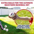 thumbnail image 2 of Set de 3 Pelotas de Béisbol Franklin Sports Blaster con Núcleo de Espuma Ligera, 2 of 8