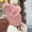 Pink, variant on YOZGXEG Spring Hats For Women Hat And Scarf In One Windproof Cold Proof Warm Winter Headpiece White One Size