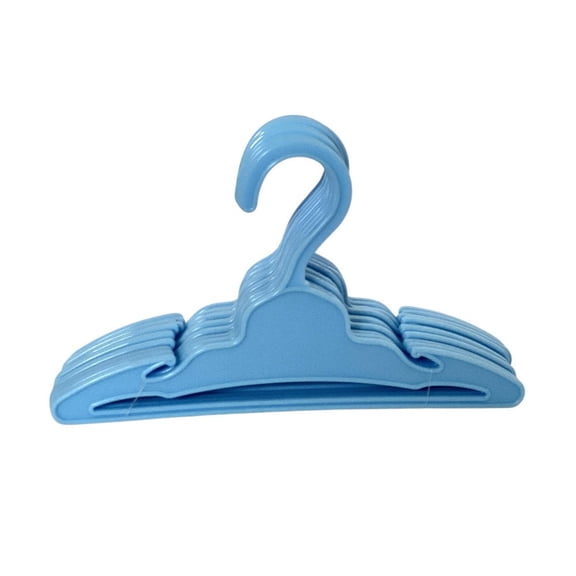 My Brittany's Set of 10 Blue Hangers for 18 Inch Doll Clothes
