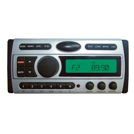 Pyle 1.5-Din AM/FM Receiver / CD/CDR/MP3/AM-FM Marine Grade Player