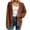 Brown, variant on Inleife Zip Up Hoodie Women Lightweight Comfy Women's Fashion Loose Long Sleeve Casual Zip Pocket Hooded Sweatshirt Top