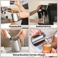 thumbnail image 4 of Milk Frothing Pitcher, 6.8oz/200ml Stainless Steel Milk Frother Cup, Small Steaming Pitcher for Espresso Machine, Latte Art Pour Cup, 4 of 8