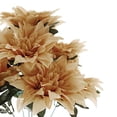 thumbnail image 3 of BalsaCircle 2 Champagne 20" Silk Dahlia Bushes Artificial Flowers, 3 of 8