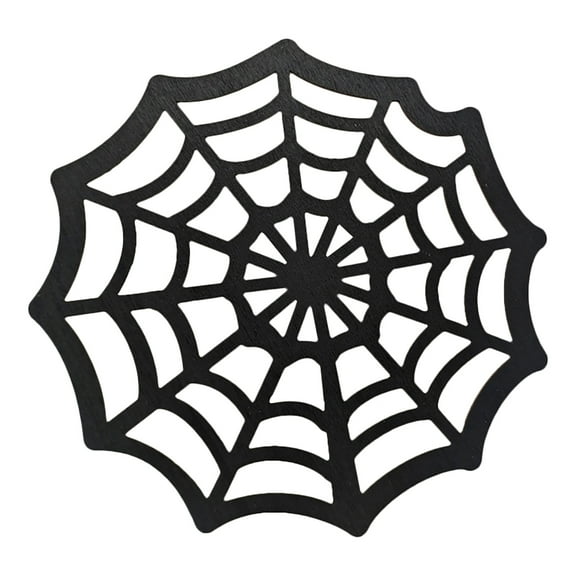 Beautynvta Halloween Door Sign, Wooden Ghost Bat Spider Web Skull Door Decor, Door Hanging Sign Wall Hanging Sign for Home Halloween Party, Black