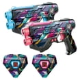 thumbnail image 1 of Juego de 2 pistolas láser Winyea Tag con chalecos de 45 m de alcance, 1 of 7