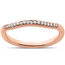 Pompeii 1/10 ct Diamond Zoe Wedding Ring (F,VS)