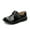 Black-B, variant on Premium British School Shoes for Boys - Stylish Leather Dress Shoes for Performances, Trendy Oxfords for Teens (4-18 Years)