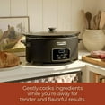 MAGNIFIQUE Oval Manual Slow Cooker with Keep Warm Setting Perfect