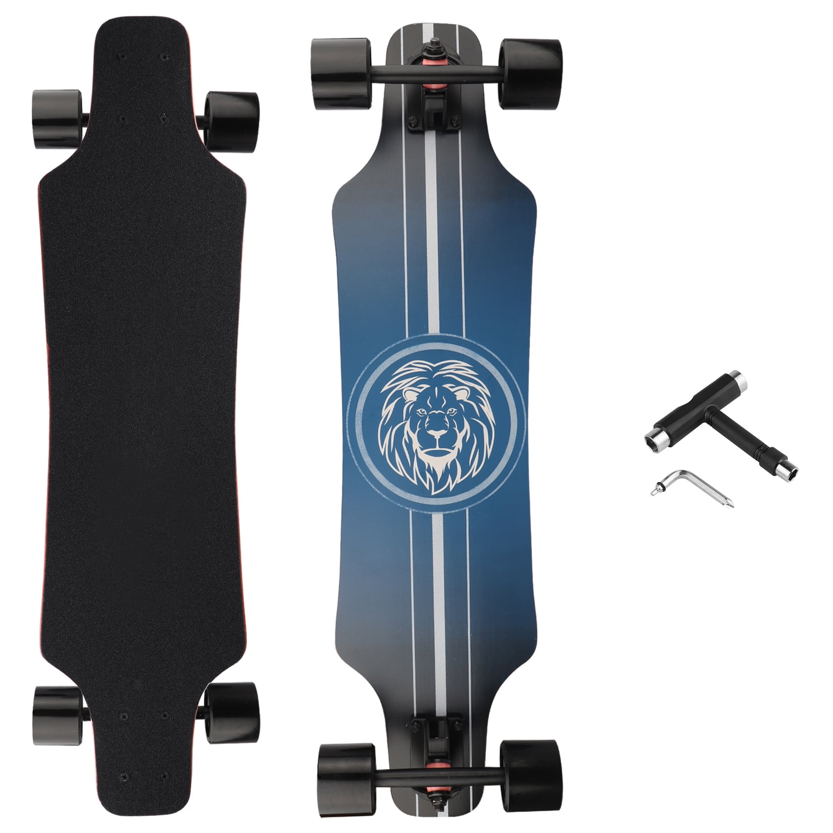 Longboard Skateboard Complete Cruiser, 31 inch Small Pro 