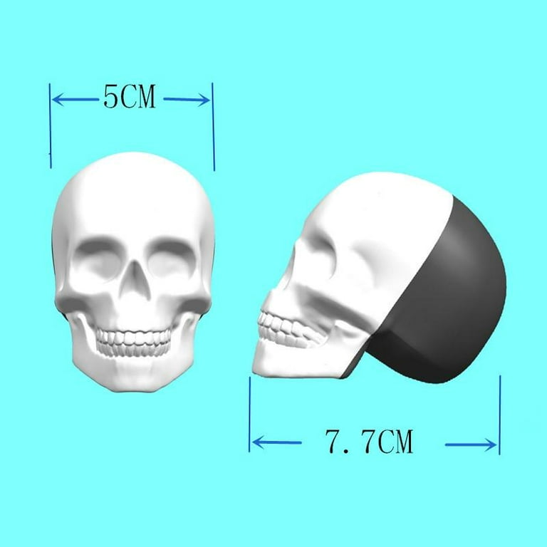 Extra Large 3D Skull Ice Cube Mold Silicone Ice Molds for Whiskey Skull  IceCube