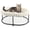 White, variant on Elevated Cat Bed for Indoor Cats Raised Kitten Hammock Large High Puppy Cot Off Floor Self-Supporting Small Pet Chair with Metal Frame Washable Cushion Easy Assembly