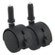 thumbnail image 1 of Ruedas giratorias para muebles, ruedas para sillas de oficina, ruedas giratorias, 2 uds., 1 of 4