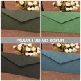 thumbnail image 5 of CRAFTHROU 10 Sets of Card Envelopes for Invitations Assorted Color Paper Privacy Security Birthday Festival, 5 of 5