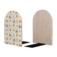 thumbnail image 2 of Naloa Construction Equipments Worker 2 Pcs Bookend Large Capacity Office Book Ends for Home Office Library School Study Decoration, 2 of 8