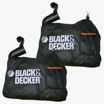 Black and Decker LSWV36 Blower 2 Pack Of Replacement Leaf Bags - 90582359-2PK