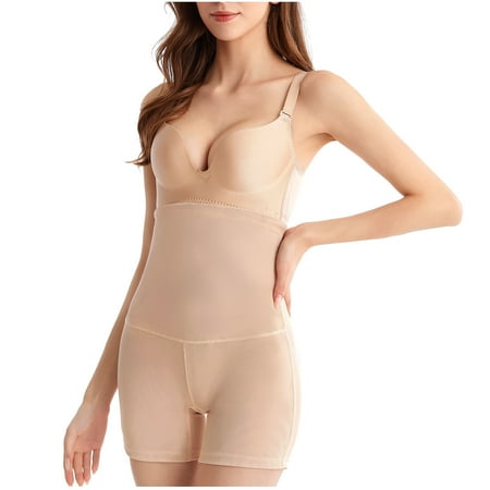 

LSLJS Shapewear for Women Tummy Control Women s Shapewear Exposed Buttock Women s Hip-Lifting Panties Exposed PP Mesh Sexy Body-Shaping Hip-Lifting Pants on Clearance