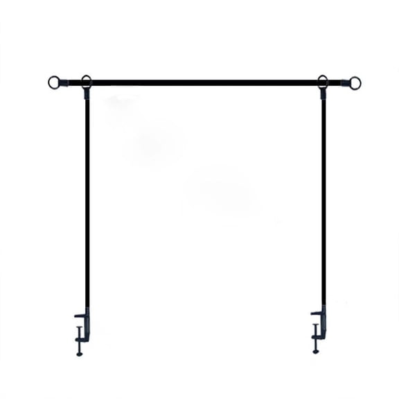 Over The Table Rod Stand with Clamps 98" Length 47" Height, Decoration Flowers Display Wedding Birthday Party Christmas