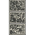 thumbnail image 2 of IDEA4WALL Framed Canvas Print Wall Art Set of 3 Vintage Garden Flower Fine Art Black & Beige Floral Wall Decor Botanical Pattern Retro Prints Nature Wildflowers Minimal Artwork - 24"x36"x3 Black, 2 of 5