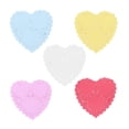 thumbnail image 3 of WHAMVOX 100Pcs Cake Board Tray Heart Shaped Pastry Board for DIY Cake Piping, 3 of 8