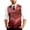 AO15_Red#1, variant on Resicozy Men's Valentines Day Sweater Vest Dressy Knit V Neck Button Down Casual Printed Sleeveless Cardigan Sweaters Wine L