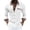 White, variant on Men Casual Long Sleeve Dress Shirt Plaid Button Down Untucked Vintage Collar Business Western Shirts Woven Oxford