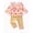 Yellow, variant on 12 Months Baby Girls Clothes 18 Months Girls 2PCS Floral Outfits Set Toddler Girls Long Sleeve Flower Top Stripe Pants Clothing Set Pink