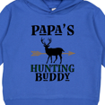 thumbnail image 3 of Inktastic Papa Hunting Buddy Bow Hunter Toddler Hoodie, 3 of 4
