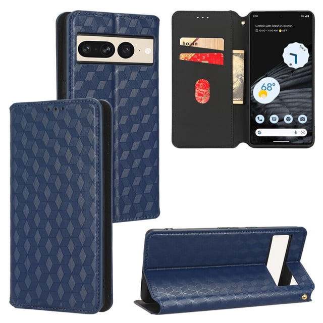 Google Pixel 7 PRO 5G Case , Magnetic Wallet PU Leather Flip Cover Card Holde Case for Google Pixel 7 PRO 5G