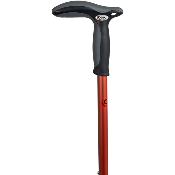 Carex Hiking Cane Walking Stick, Walking Cane with Dual Grip Handle