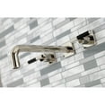 thumbnail image 3 of Kingston Brass KS6026CKL Kaiser Two-Handle Wall Mount Roman Tub Faucet, Polished Nickel, 3 of 7