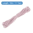 thumbnail image 2 of Uxcell Twisted Cord Trim 11 Yard 0.12 inch 3-Ply Twine Braided Rope Shiny Thread String for Craft Gift Bag Curtain Pink, 2 of 7