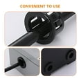 thumbnail image 4 of 200 Pcs Cable Snap Bushing The Wire Washers Desk Hole Grommet Electrical Organizer Nylon Office, 4 of 6