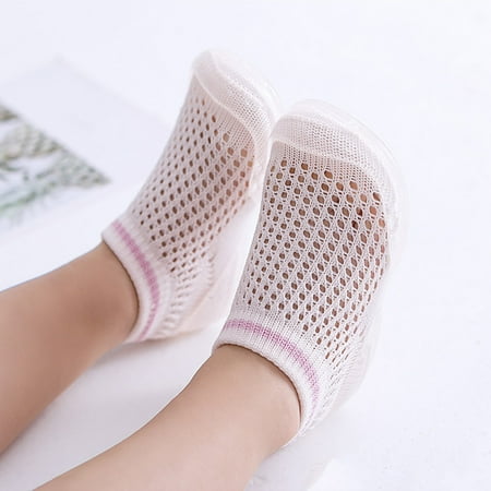 

LYCAQL Baby Shoes Baby Sneakers Children Floor Socks Baby Toddler Shoes Socks Boys and Girls Non Slip Soft Rubber Shoes Kids Shoes Size 11 (Pink 5.5 )