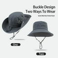 thumbnail image 2 of Bucket Hats for Adult Men Women Sun Protection Suitable for Leisure Cycling Bike Helmet (Non-Professional) Mountain Hiking Fishing, 2 of 9