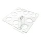 thumbnail image 5 of Soporte para copas de vino Soporte Acrílico Para Copas De Vino Resistente Mini Universal Para Mesa De Encimera De Boda S, 5 of 9