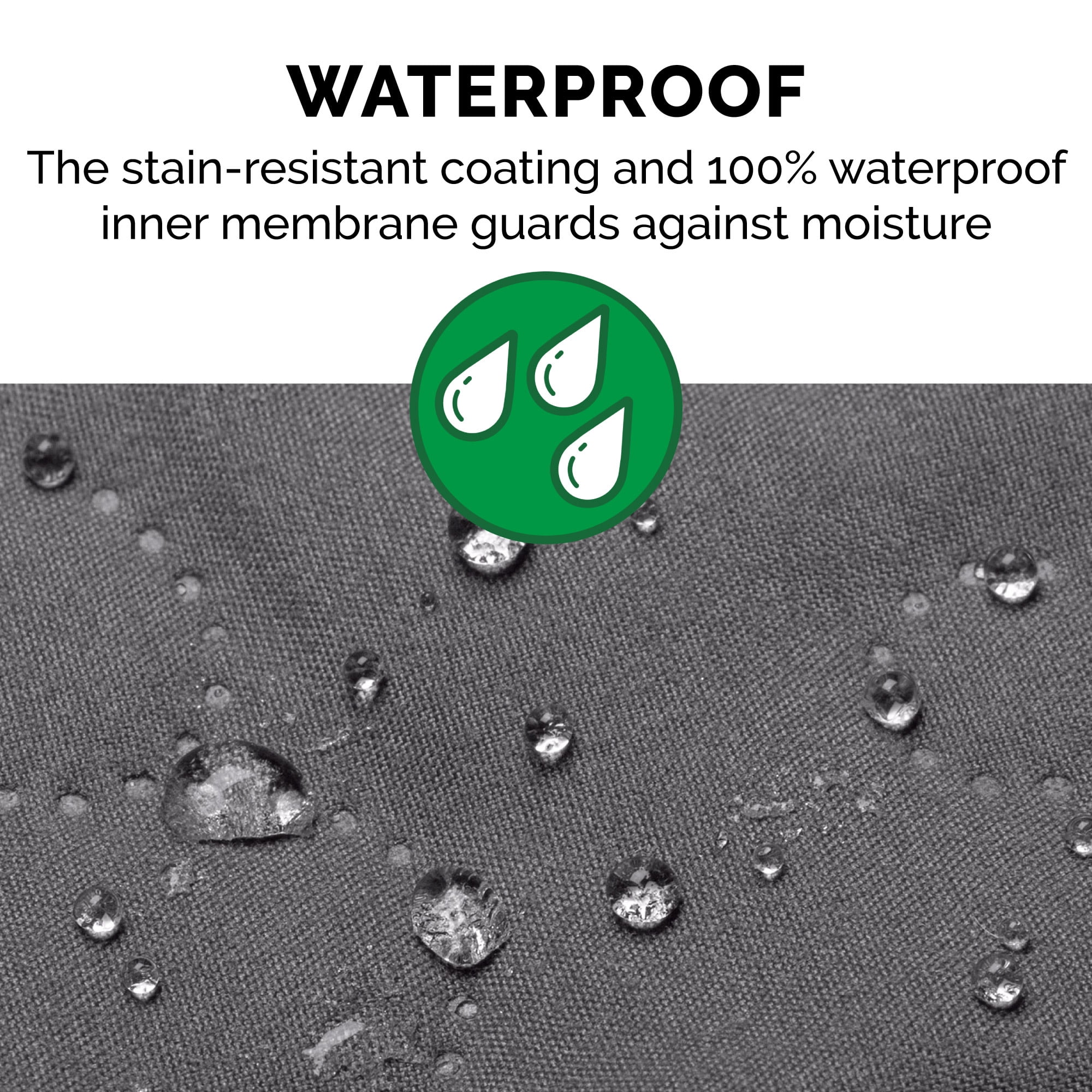 FurHaven Waterproof Slip-Resistant Furniture Protector, Gray, Loveseat, 1 Count
