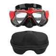 thumbnail image 2 of Lunettes de Natation avec Support, Verre Trempé Anti-Buée Transparent, Équipé pour Adultes Natation et Plongée, Étui de Rangement Inclus, 2 of 8