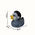 thumbnail image 4 of Horror - Cosplaying Rubber Duck Vinyl Figure, Halloween classic movie cartoon duck（Cowboy Duck）, 4 of 5