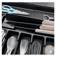 thumbnail image 5 of Bandeja Extensible Lab.G Para Cajones De Cocina 9 Compartimentos Negro Gris, 5 of 5