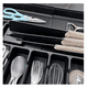 thumbnail image 5 of Bandeja Extensible Lab.G Para Cajones De Cocina 9 Compartimentos Negro Gris, 5 of 5