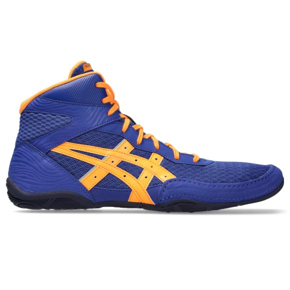 Zapatillas de Lucha Libre ASICS Matflex 7 para Hombre en Cobalto Oscuro/Naranja POP